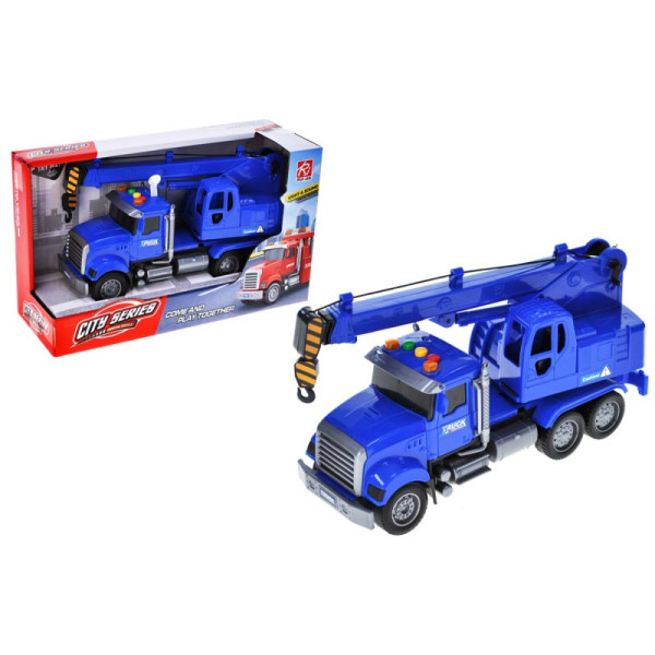 Машина з краном інерційна зі звуком і світлом RJ6673-11