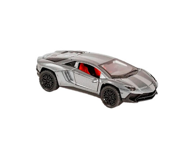 Машинка спортивна SCALE MODEL металева 3651A_Gray Машинка спортивна SCALE MODEL металева 3651A_Gray