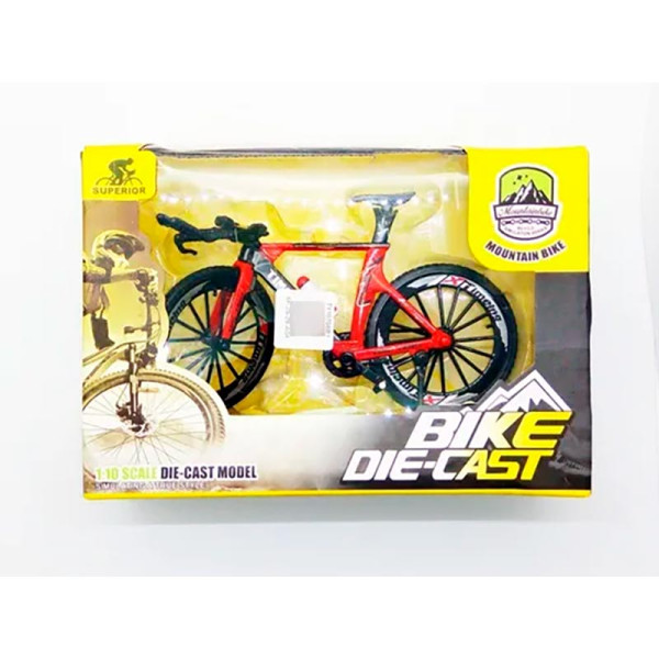 Фінгербайк Bike Die-Cast пальчиковий велосипед 2024_Red Фінгербайк Bike Die-Cast пальчиковий велосипед 2024_Red