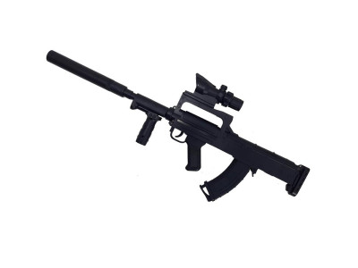 Автомат на кульках 738 з прицілом глушником в кульку 738