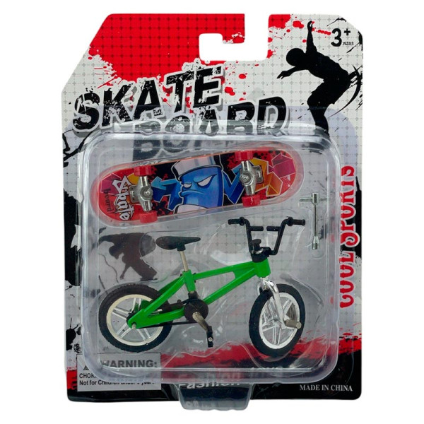 Набір Fingerboard Skate+BMX 2356-33_Green