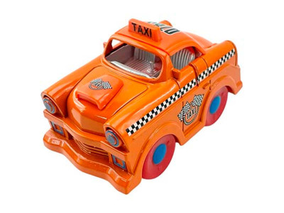 Машина "TAXI" металева інерційна р.9*5*5см 783 117_Orange
