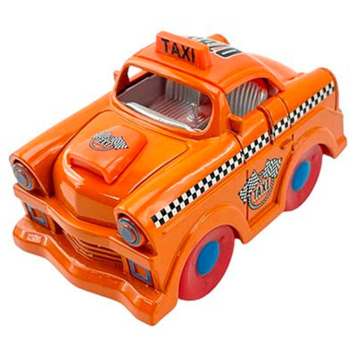 Машина "TAXI" металева інерційна р.9*5*5см 783 117_Orange