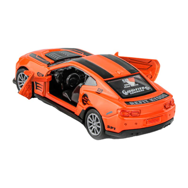 Машинка HORNET 1:32 металева інерційна з світлом і звуком K175B12_Orange Машинка HORNET 1:32 металева інерційна з світлом і звуком K175B12_Orange