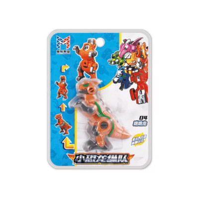 Конструктор Динозавр трансформер 6в1 частина робота 2110B_series4