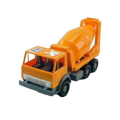Дитяча машинка Оріон Камаз "Бетономішалка" 28 см 122_Orange-Orange