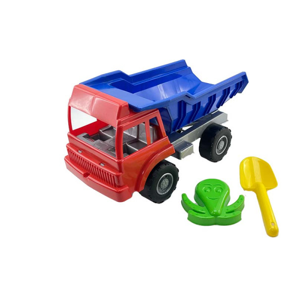 Вантажівка Оріон піщана 36 см 136_Red-Blue Вантажівка Оріон піщана 36 см 136_Red-Blue