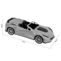Машинка "Автомобіль ТехноК" пластикова 6122_White