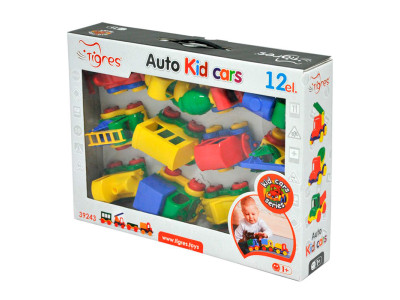 Авто "Kid cars" 12 шт Т39243 Авто "Kid cars" 12 шт Т39243
