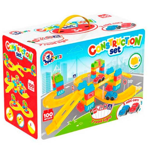 Набір Конструктор Конструктор Автострада ТехноК 8324