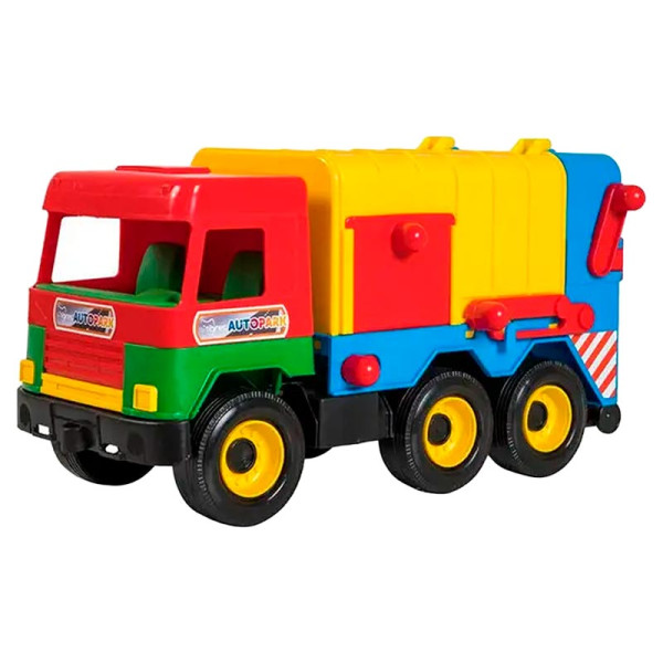 Сміттєвоз "Middle truck" 39224_Red-Yellow-Blue Сміттєвоз "Middle truck" 39224_Red-Yellow-Blue