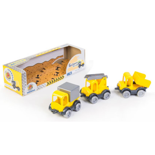Будівельник "Kid cars" 3 штуки 39270