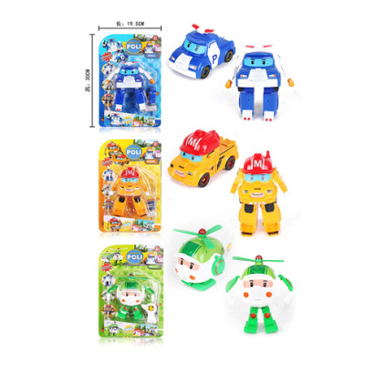 Трансформер транспорт Robocar POLI 3 види 1107