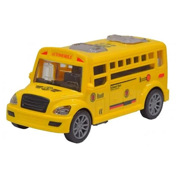Автобус шкільний відчиняються двері 13 см JW567-066_Yellow Автобус шкільний відчиняються двері 13 см JW567-066_Yellow