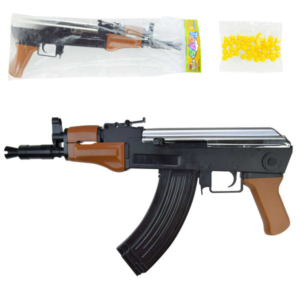 Іграшка автомат 988 (48шт/2) пульки в пакеті 57*7*20 см 988