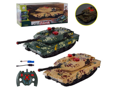 Танк на радіокеруванні JT Toys зі світлом 2 види в асортименті JT643 Танк на радіокеруванні JT Toys зі світлом 2 види в асортименті JT643