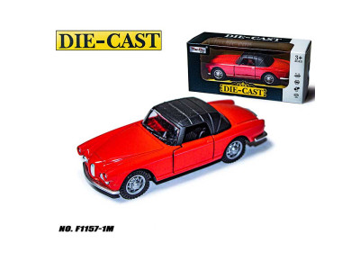 Машинка Tian Du DIE CAST F1157-1M red світло звук F1157-1M red