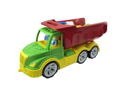 "Самоскид Mati" будівельник Набір дитячий Бамсик 009/15_Green-Red