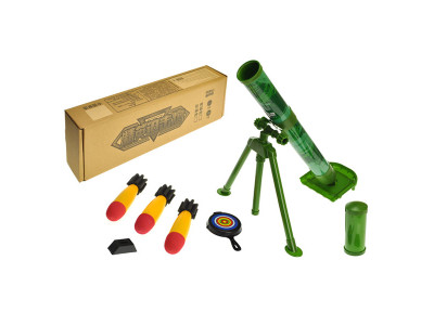 Міномет озвучений зі світлом стріляє в коробці A989-5 Міномет озвучений зі світлом стріляє в коробці A989-5