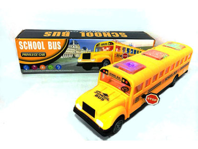 Музичний автобус із музично-світловим ефектом (батарейки) QC9855 Музичний автобус із музично-світловим ефектом (батарейки) QC9855