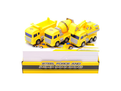 Вантажівка інерційна озвучені світ. ефекти 32х23х10.5 см 2272 Вантажівка інерційна озвучені світ. ефекти 32х23х10.5 см 2272