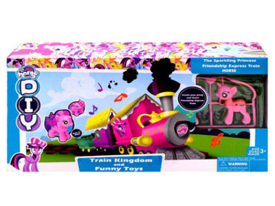 Паровозик із героями з мультфільму "Мій маленький поні" SM2020