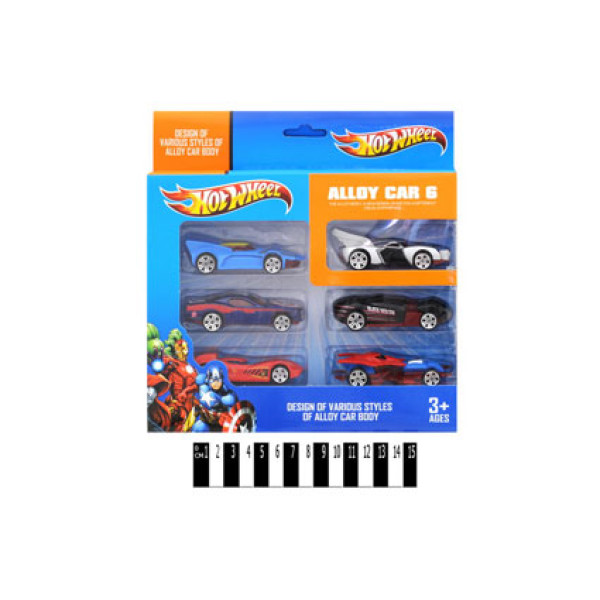 Набір машин Hot Wheel "Avengers" метал 8618
