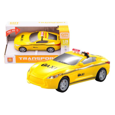 Машина "Таксі" інерційна зі світлом і звуком WY630C