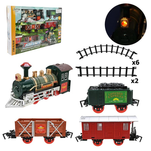 Залізниця світло звук в кор.405*6*275см 1229