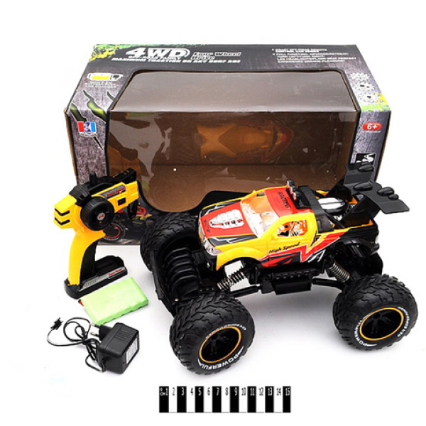 Джип на радіокеруванні зі звуковими та світловими ефектами 689-354