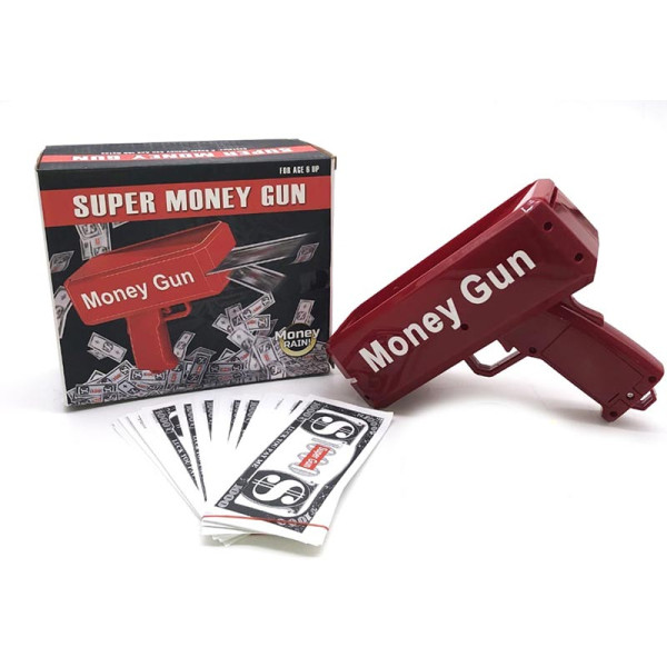 Money Gun Грошовий дощ пістолет для розкидання купюр сувенірні гроші 2018-1 Money Gun Грошовий дощ пістолет для розкидання купюр сувенірні гроші 2018-1