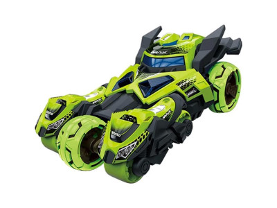 Машинка металева 1:32 3 в1 зі звуком і світлом 16 см MY66-M1221_Green Машинка металева 1:32 3 в1 зі звуком і світлом 16 см MY66-M1221_Green