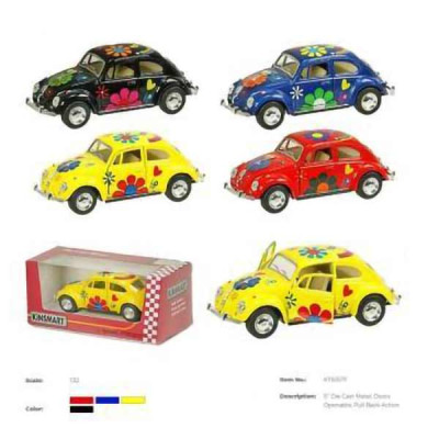 Машина металева "Volkswagen Classical Beetle 1967" KT5057WF
