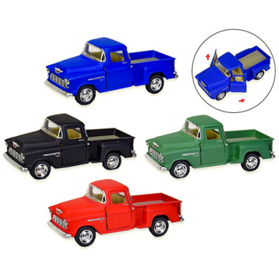 Джип "Chevy Stepside Pick-up (Matte Color)" метал KT5330WM