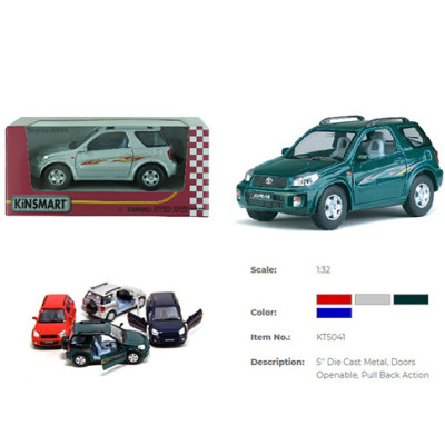 Модель легкова Toyota RAV4 інерційна. KT5041W