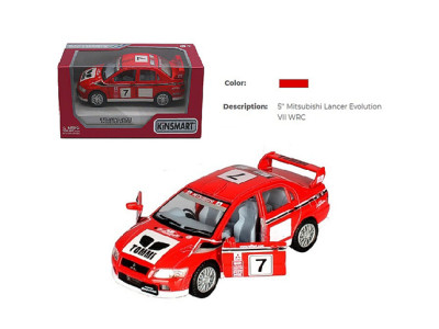 Модель легковая 5' MITSUBISHI LANCER EVOLUTION VII WRC KT5048W Модель легковая 5' MITSUBISHI LANCER EVOLUTION VII WRC KT5048W