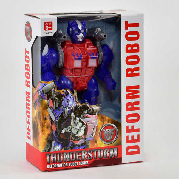 Іграшка робот на батарейках арт. 8802 світло звук в коробці 295*22*9 8802 Іграшка робот на батарейках арт. 8802 світло звук в коробці 295*22*9 8802