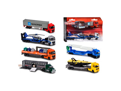 Транспортер Majorette 20 см 6 видів 3+ 2053302 Транспортер Majorette 20 см 6 видів 3+ 2053302