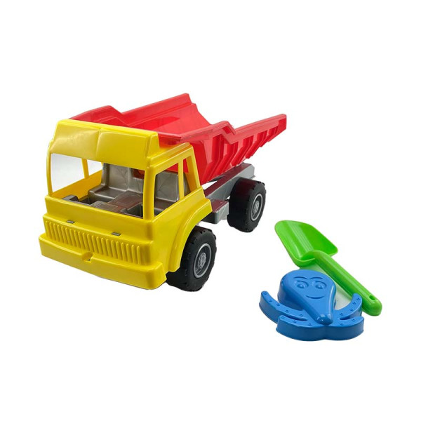 Вантажівка Оріон піщана 36 см 136_Yellow-Red Вантажівка Оріон піщана 36 см 136_Yellow-Red