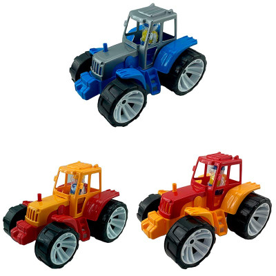 Машинка "Трактор BAMS 0" Бамсик чорна кабіна 007/6