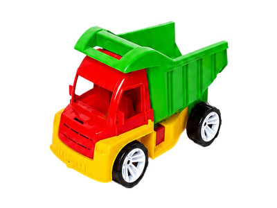 Набір дитячий Вантажівка "Алексбамс" 083_Yellow Red Green