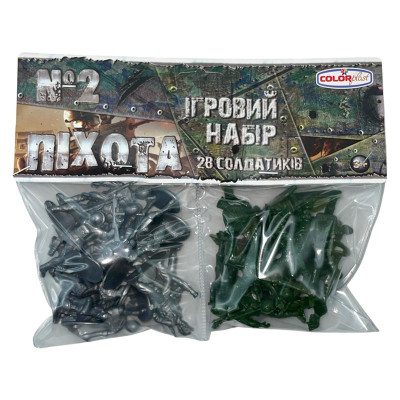 Дитячий набір солдатиків 1-041
