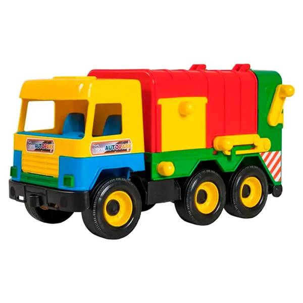 Сміттєвоз "Middle truck" 39224_Yellow-Red-Green Сміттєвоз "Middle truck" 39224_Yellow-Red-Green