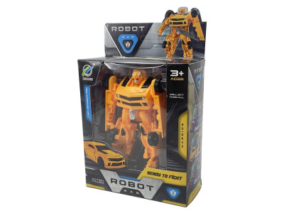Фігурка робота трансформера пластикова 168-62_Bumblebee