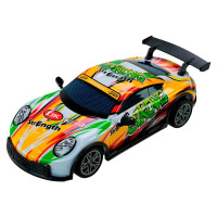 Машинка гоночна на радіокеруванні зі світлом на батарейках 998-2A_Orange Машинка гоночна на радіокеруванні зі світлом на батарейках 998-2A_Orange