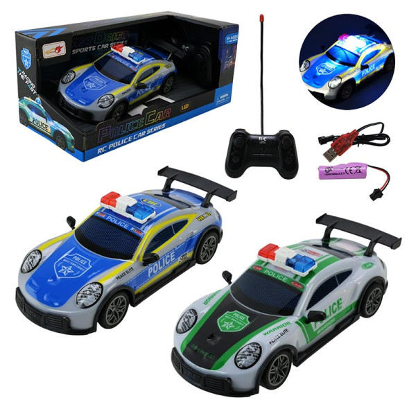 Машинка гоночна на радіокеруванні зі світлом і звуком на акумуляторі 998-5A