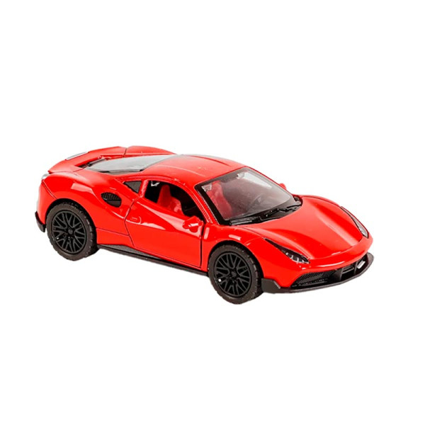 Машинка спортивна SCALE MODEL металева 3651A_Red