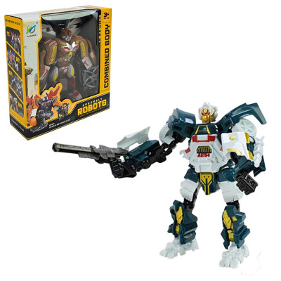 Фігурка робот пластиковий 339-20_White