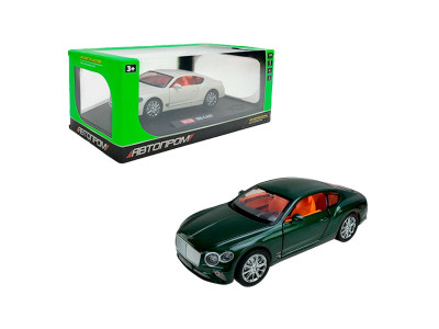 Машинка Автопром 1:24 зі світлом і звуком металева AP7715_Green