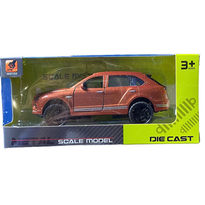 Машинки SCALE MODEL 36131B світло-звук коричнева 36131B-brown